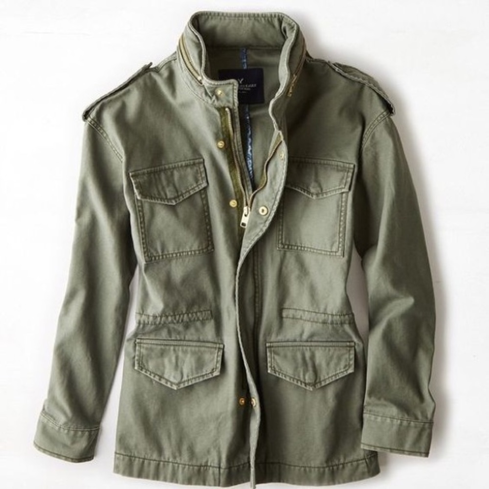 American Eagle Green Jacket XS